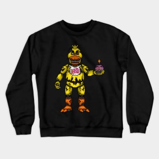 nightmsre chica Crewneck Sweatshirt